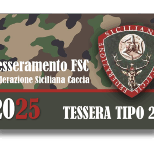 2025 Tesseramento FSC - Tipo 2